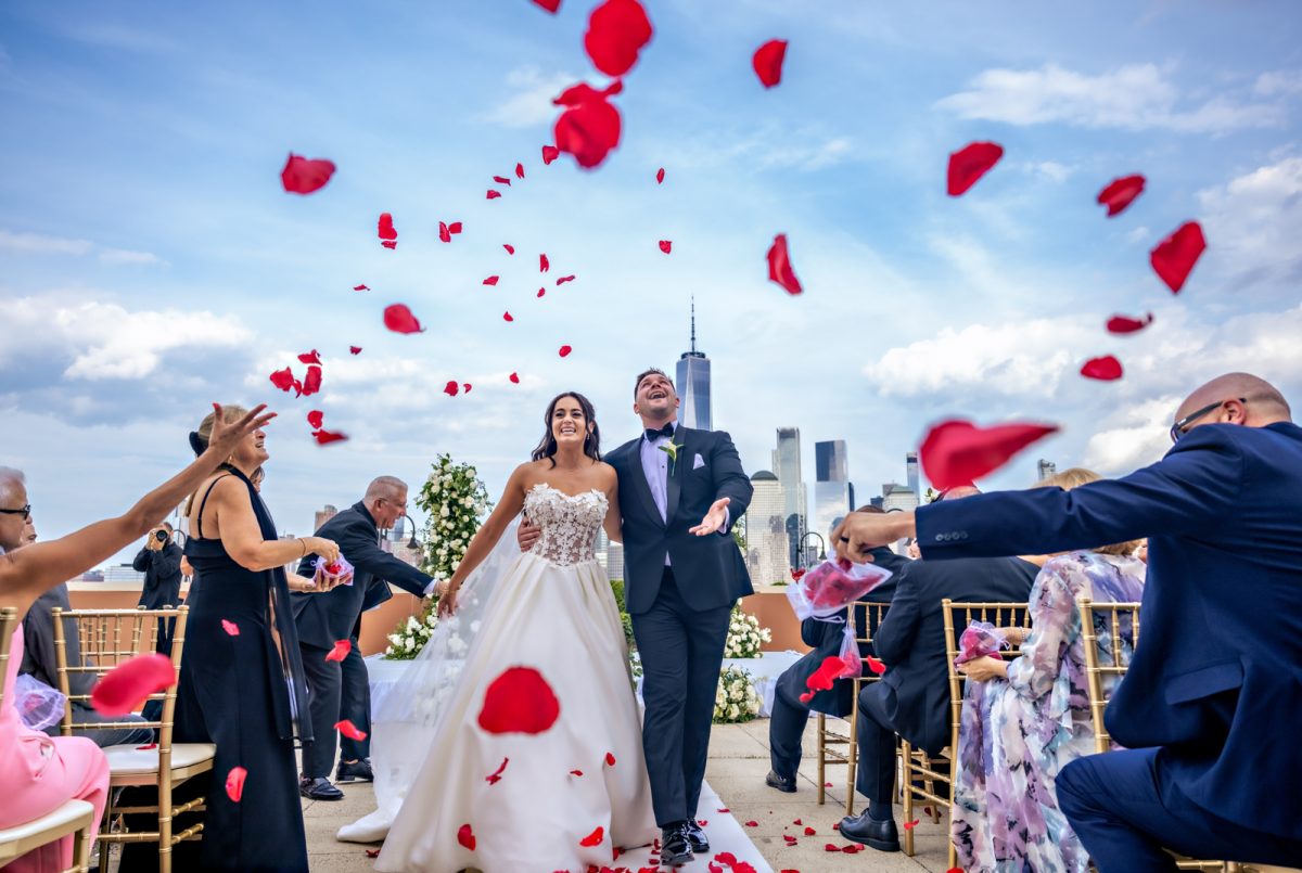 Jada & Eddie’s Wedding in Manhattan by Jeff Tisman