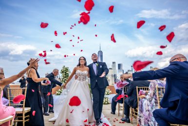 Jada & Eddie’s Wedding in Manhattan by Jeff Tisman